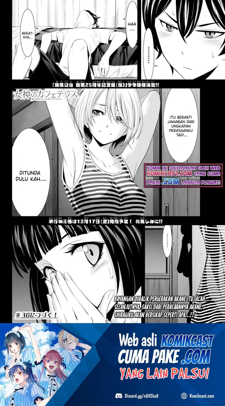 Halaman 18 — Megami no Café Terrace Chapter 35