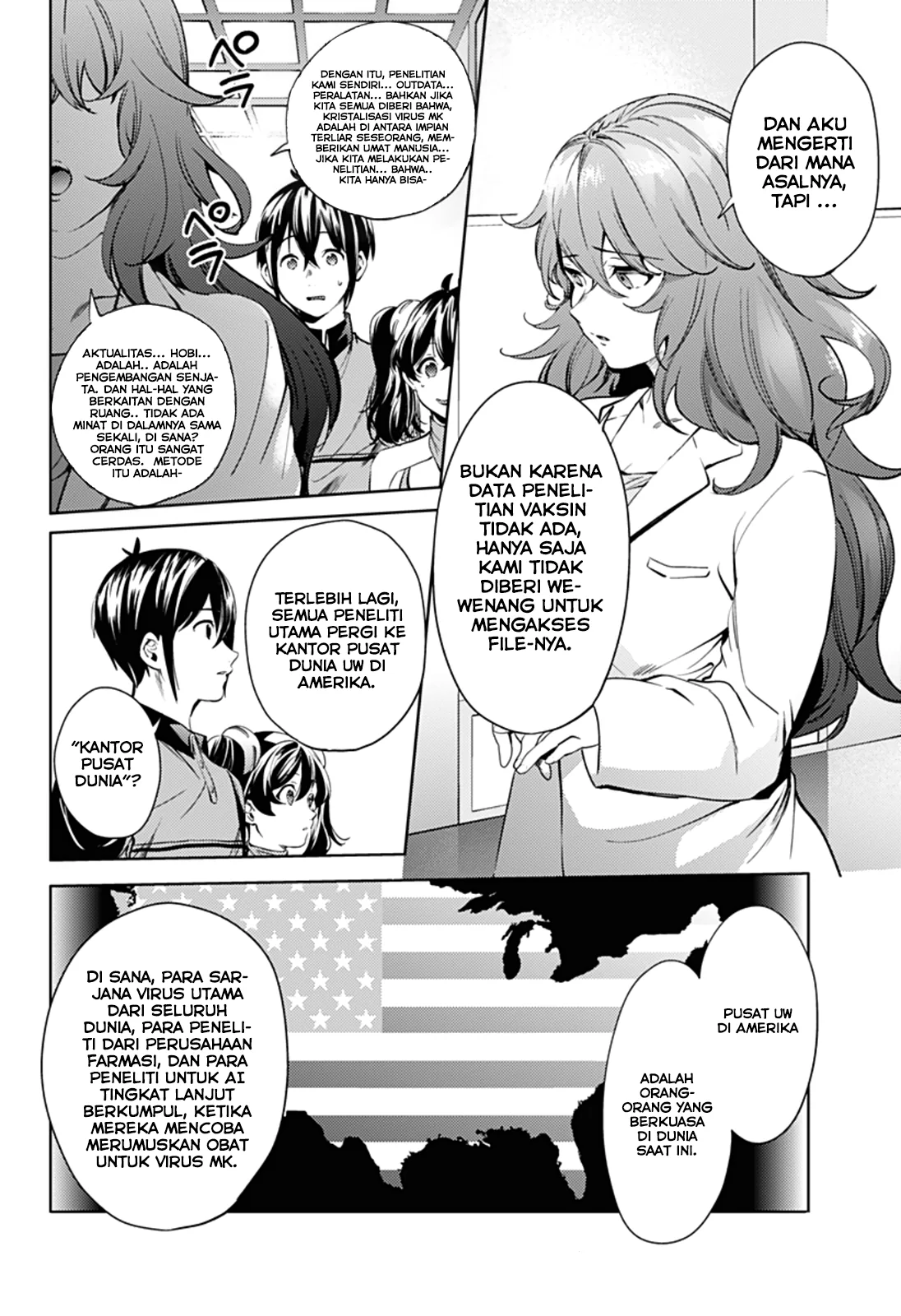 Halaman 10 — Shuumatsu no Harem Chapter 32