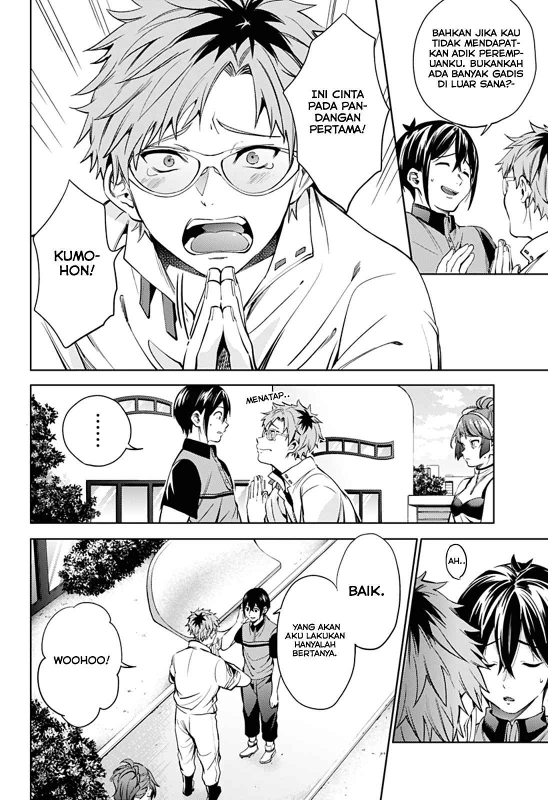Halaman 16 — Shuumatsu no Harem Chapter 32