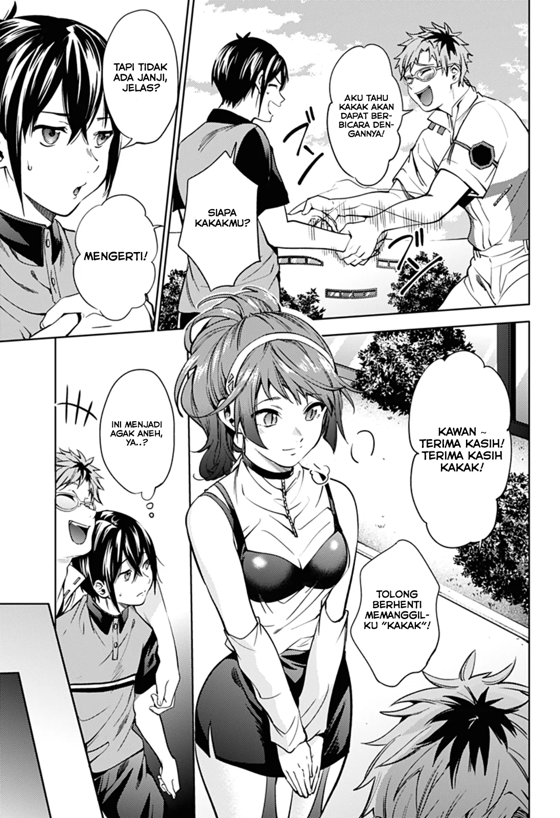 Halaman 17 — Shuumatsu no Harem Chapter 32