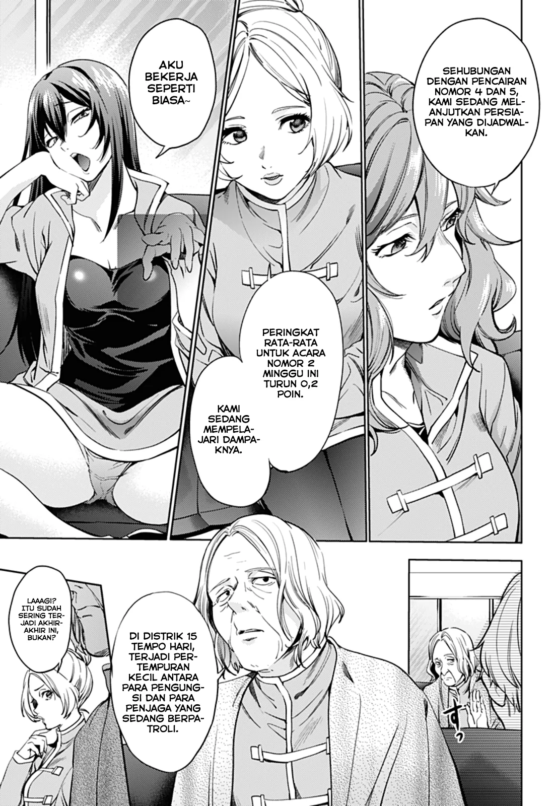 Halaman 19 — Shuumatsu no Harem Chapter 32
