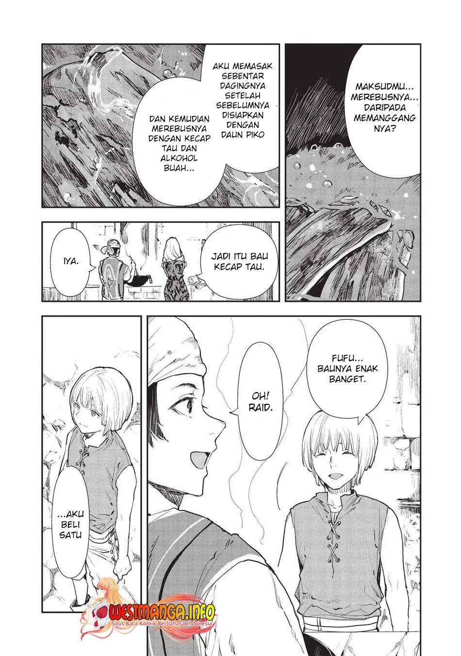 Halaman 35 — Isekai Ryouridou Chapter 36