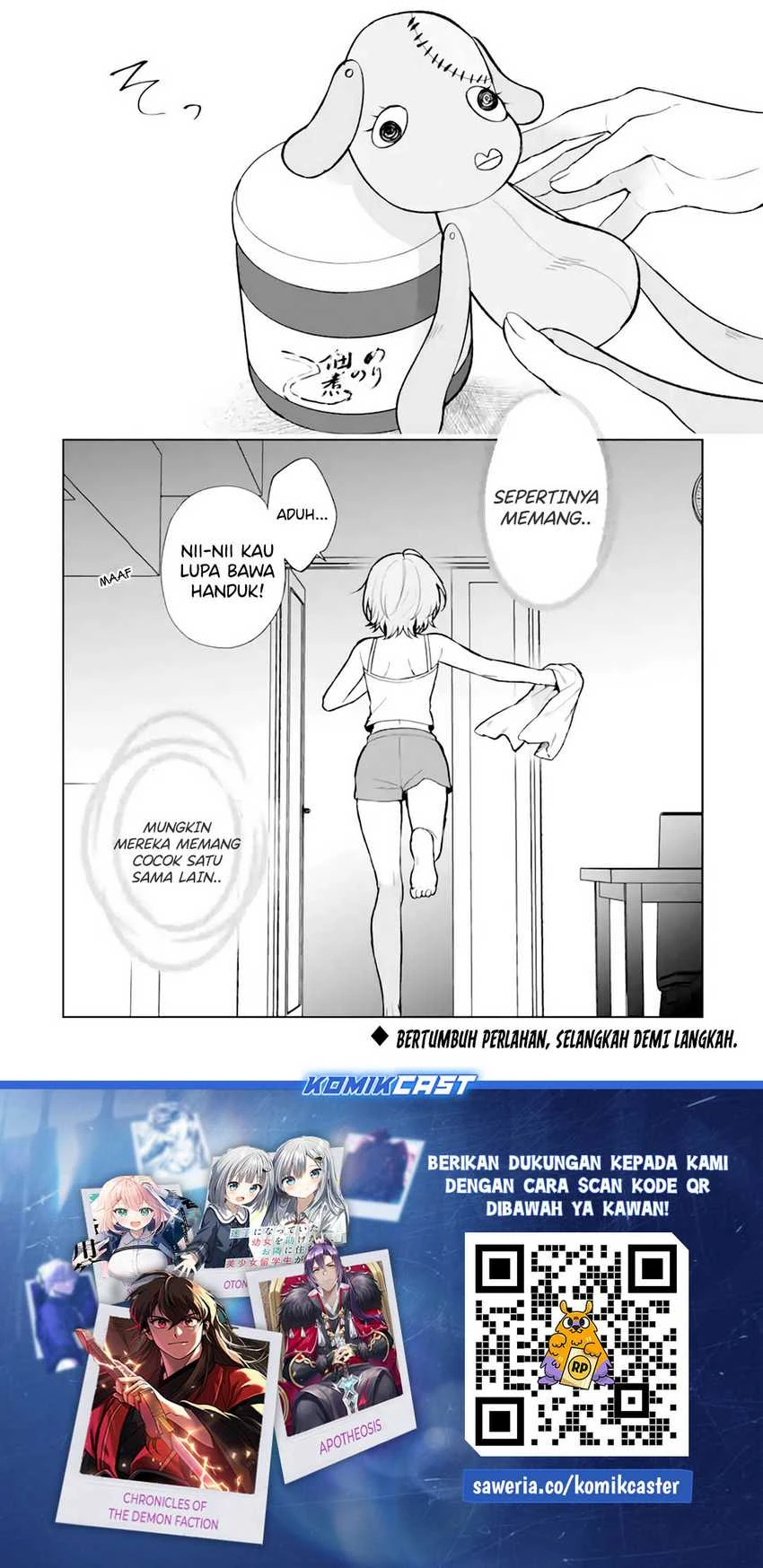Halaman 21 — Chikan Saresou ni Natteiru S-kyuu Bishoujo wo Tasuketara Tonari no Seki no Osananajimi datta Chapter 65