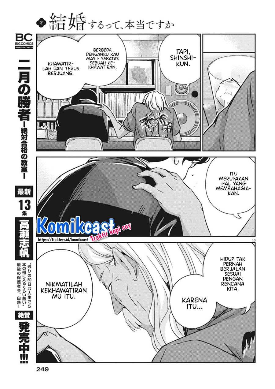 Halaman 9 — Kekkon suru tte, Hontou desu ka Chapter 57