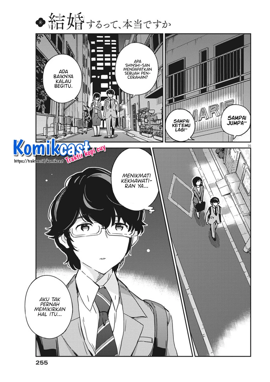 Halaman 14 — Kekkon suru tte, Hontou desu ka Chapter 57