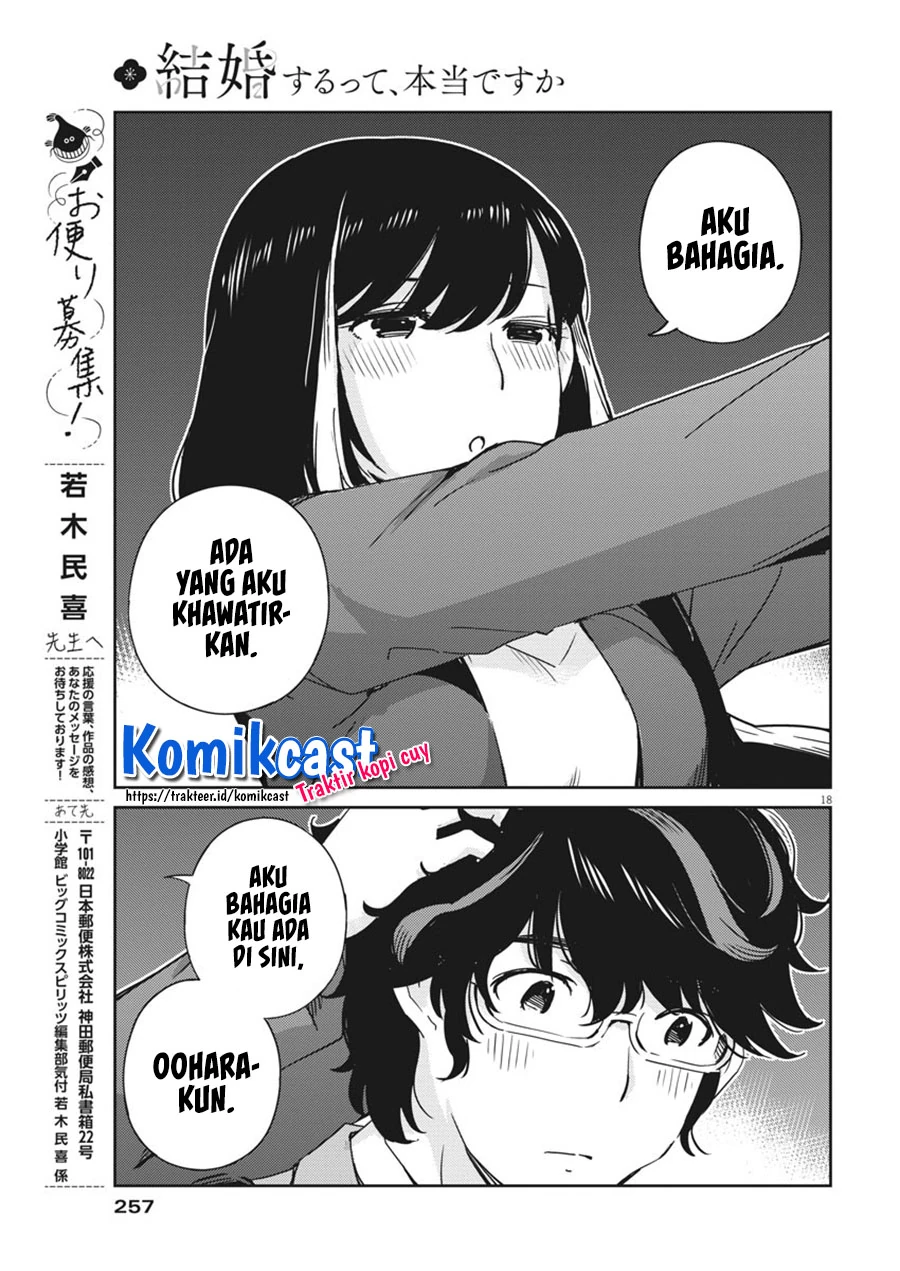 Halaman 16 — Kekkon suru tte, Hontou desu ka Chapter 57