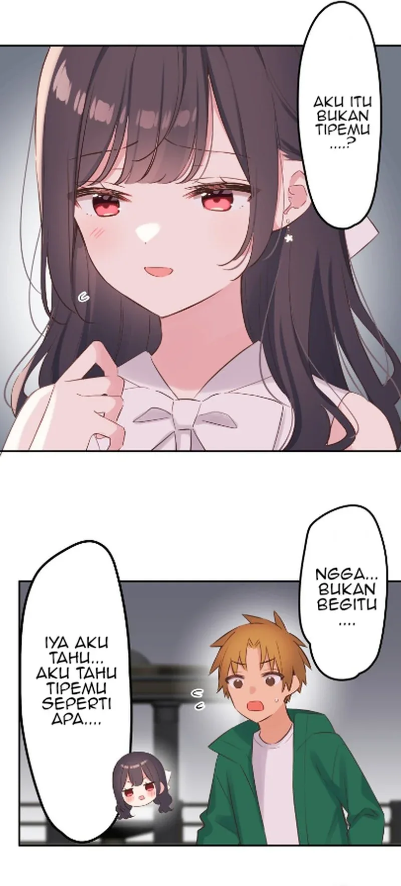 Halaman 7 — Waka-chan Is Flirty Again Chapter 142