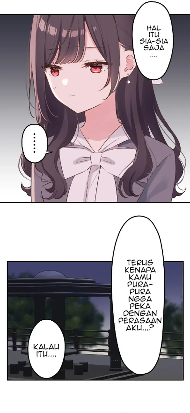 Halaman 11 — Waka-chan Is Flirty Again Chapter 142
