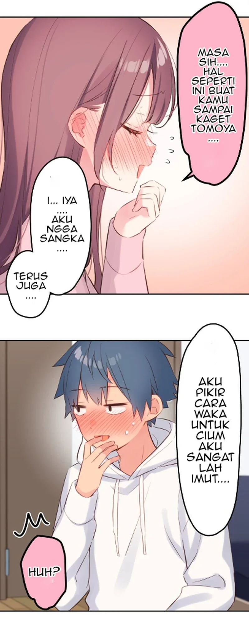 Halaman 35 — Waka-chan Is Flirty Again Chapter 142