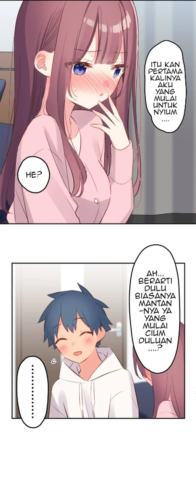 Halaman 37 — Waka-chan Is Flirty Again Chapter 142