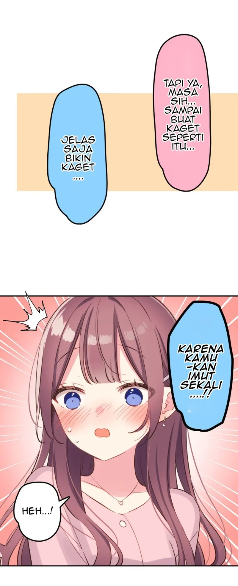 Halaman 3 — Waka-chan Is Flirty Again Chapter 143