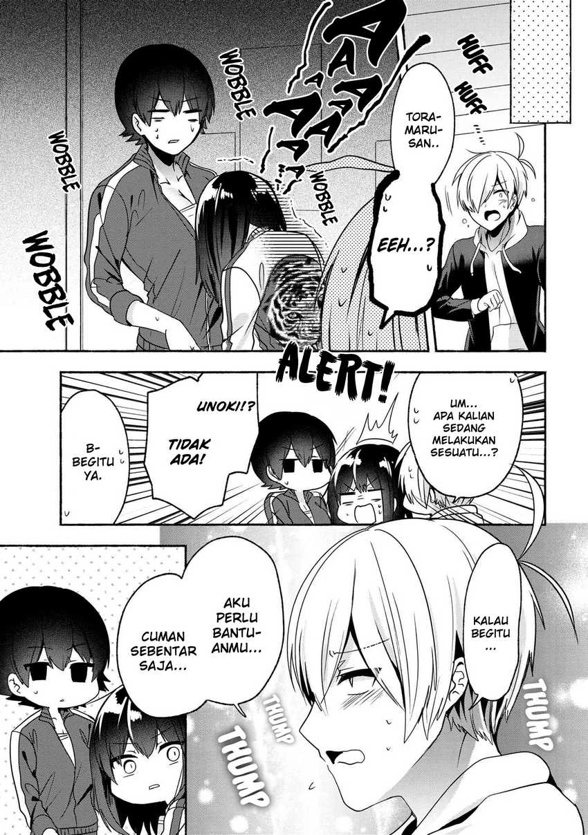 Halaman 11 — Pashiri na Boku to Koisuru Banchou-san Chapter 55