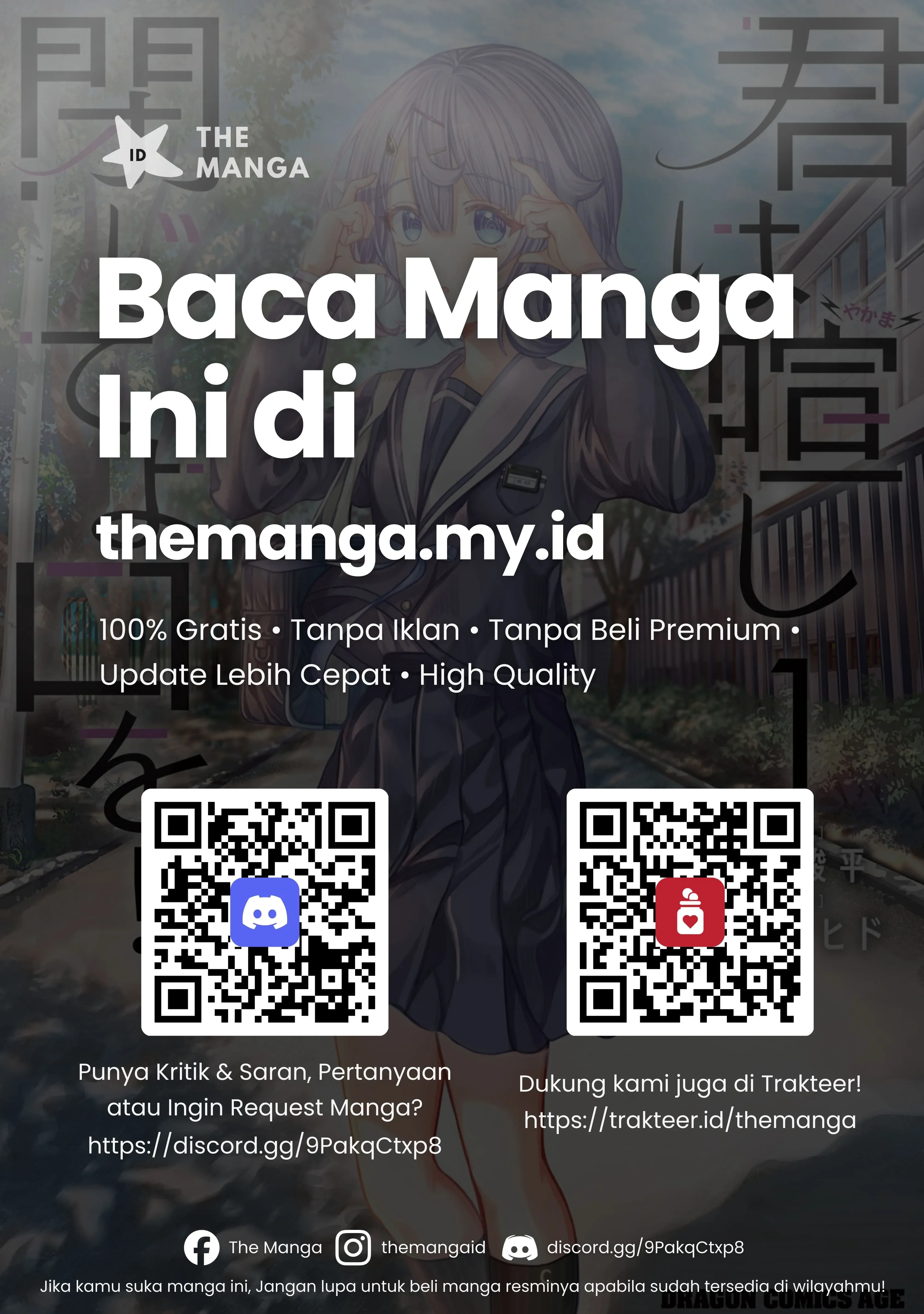 Halaman 3 — Kimi wa Yakamashi Tojite yo Kuchi wo! Chapter 44.5