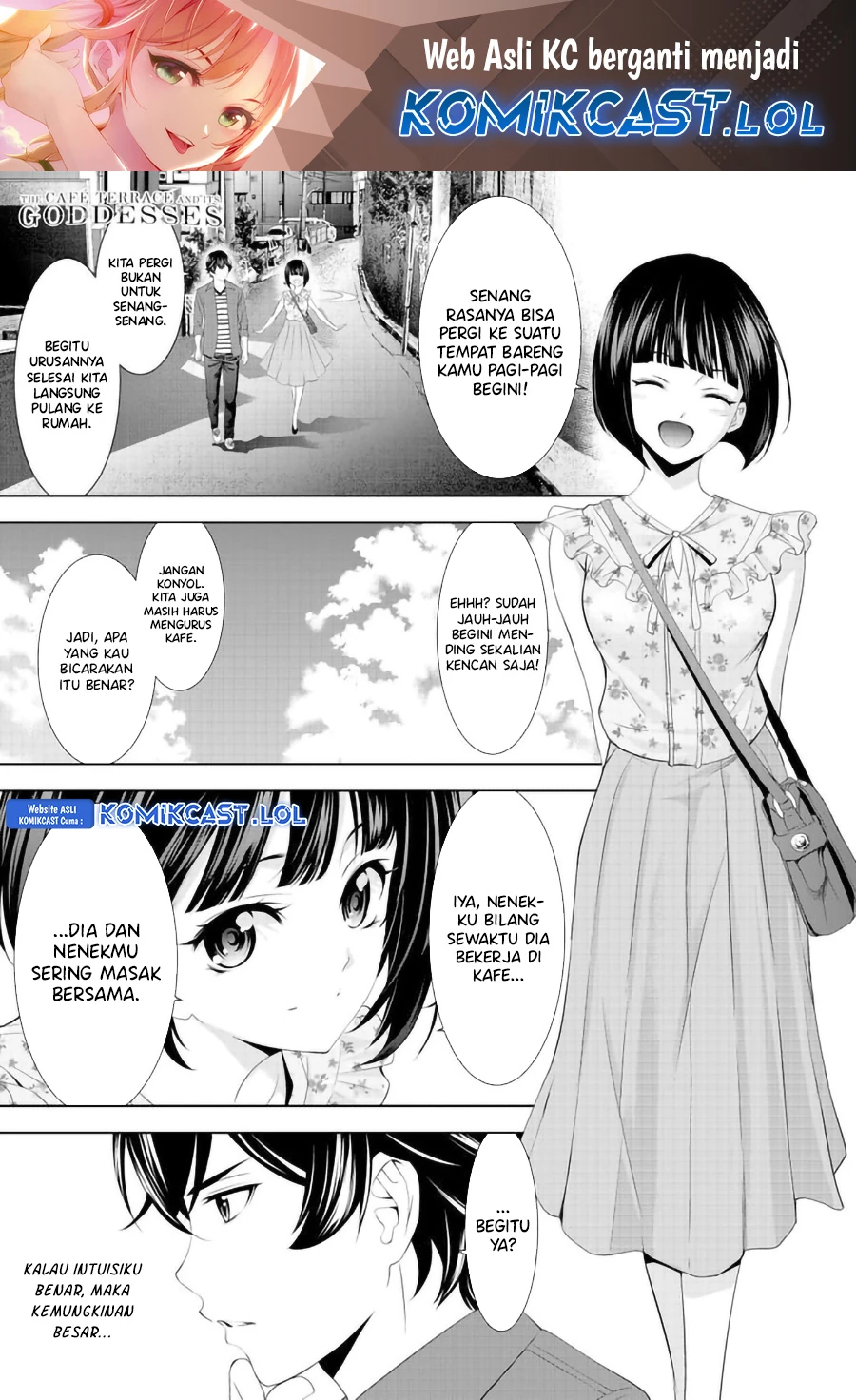 Halaman 3 — Megami no Café Terrace Chapter 141