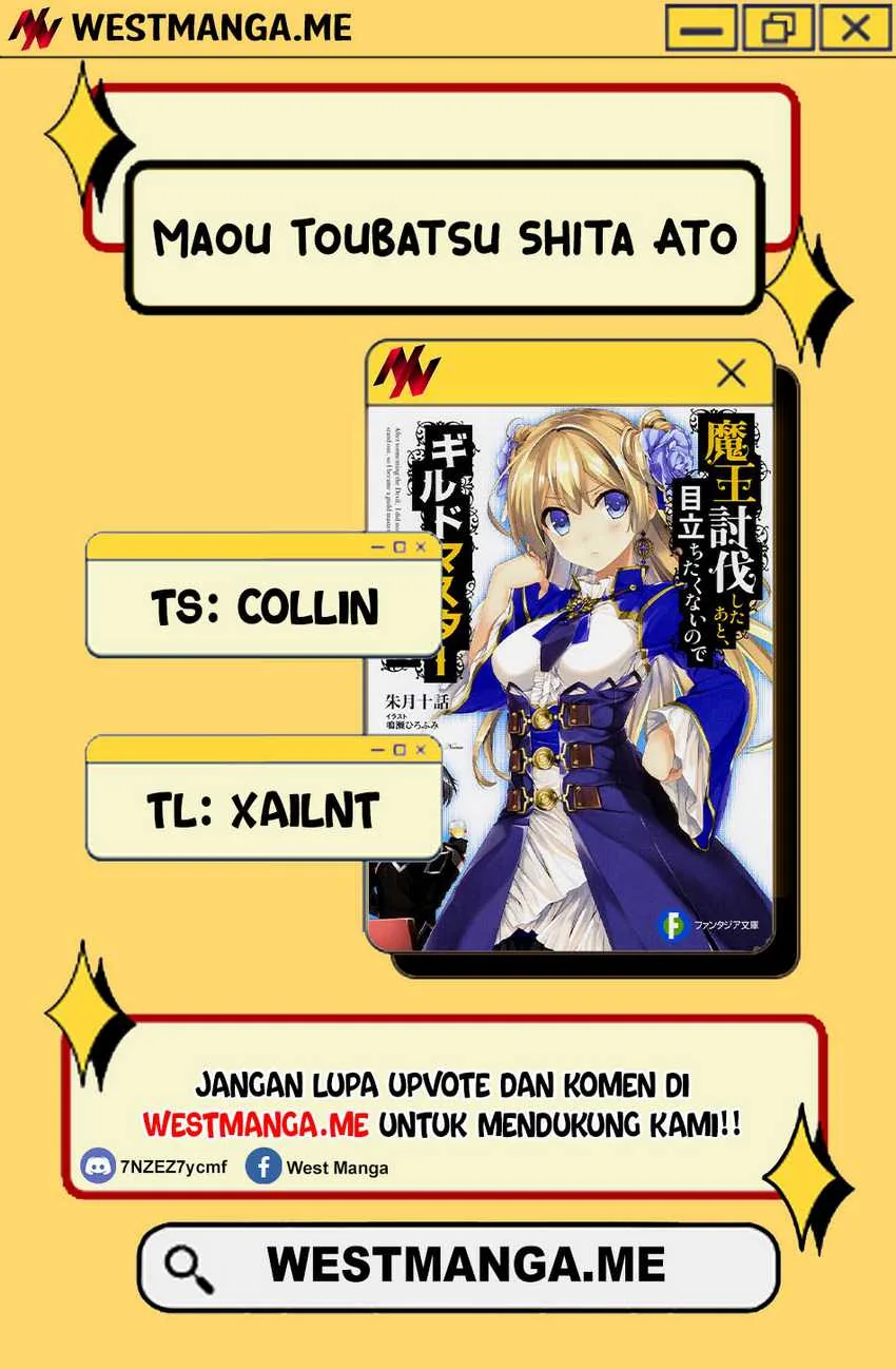 Halaman 3 — Maou Toubatsu shita Ato, Medachitakunai node Guild Master ni Natta Chapter 58