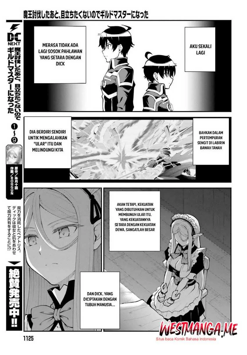 Halaman 23 — Maou Toubatsu shita Ato, Medachitakunai node Guild Master ni Natta Chapter 58