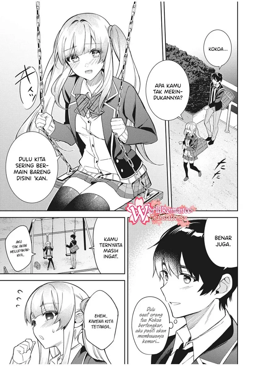 Halaman 14 — Shitsurengo, Kenaku datta Osananajimi ga Satougashi Mitai ni Amai Chapter 7