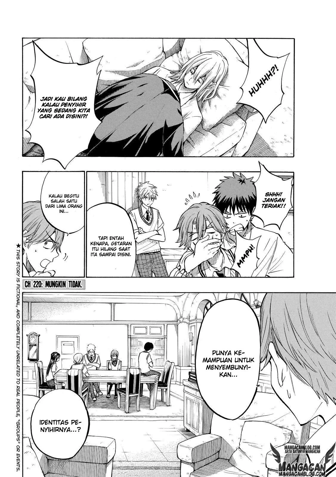 Halaman 3 — Yamada-kun to 7-nin no Majo Chapter 220