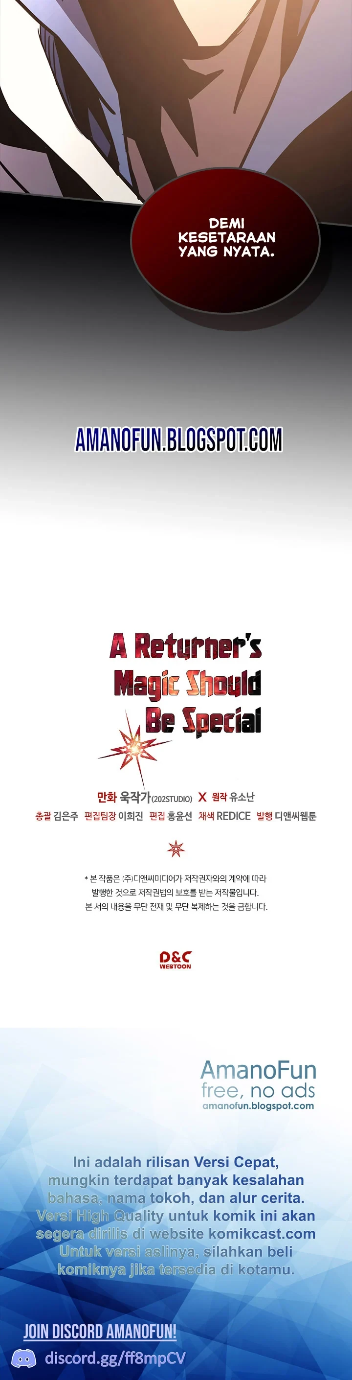 Halaman 19 — A Returner's Magic Should Be Special Chapter 112