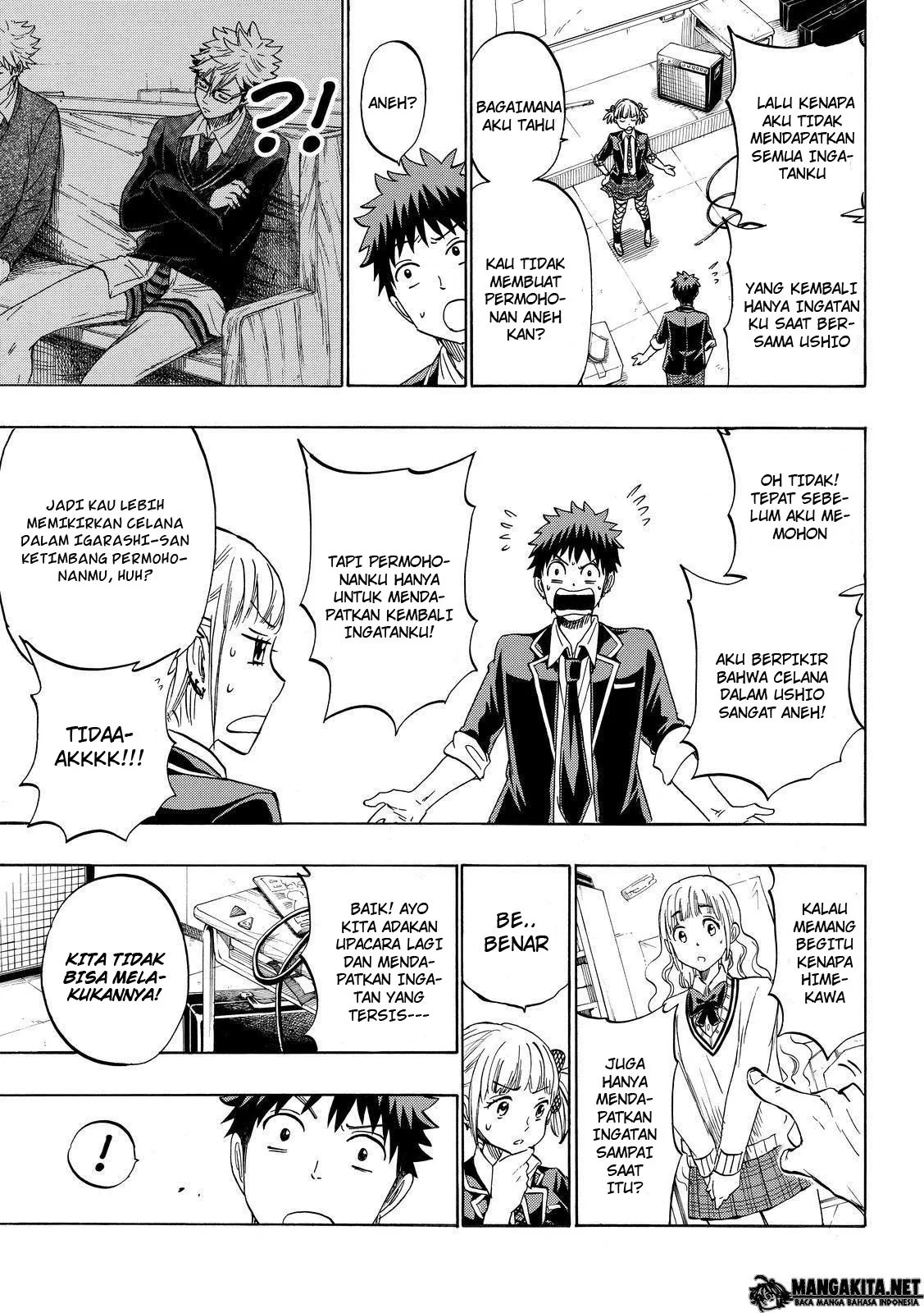 Halaman 14 — Yamada-kun to 7-nin no Majo Chapter 162