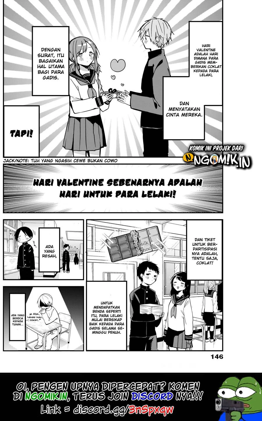 Halaman 3 — Kubo-san wa Mob wo Yurusanai Chapter 13