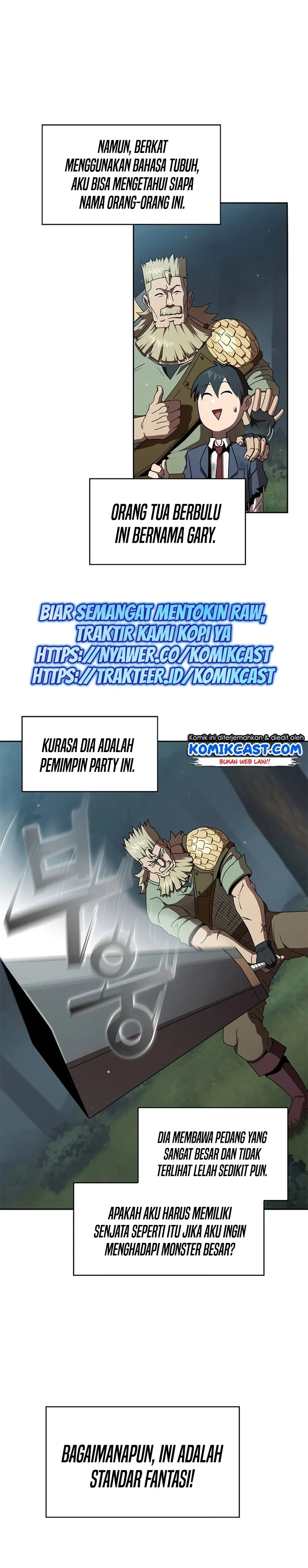 Halaman 7 — Is This Hero for Real? Chapter 7
