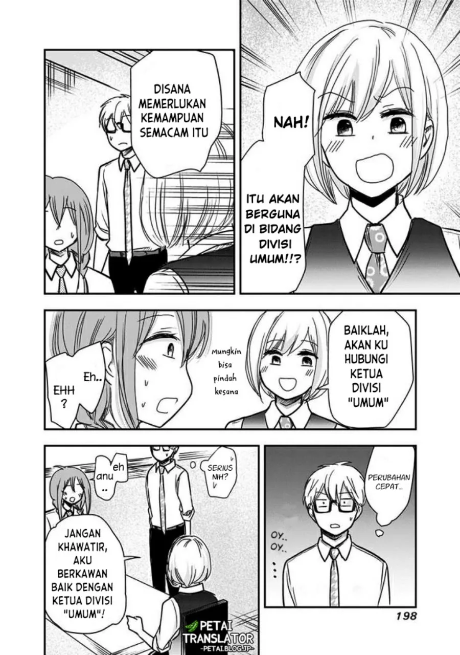Halaman 8 — Power Harassment Bishoujo Company Chapter 65