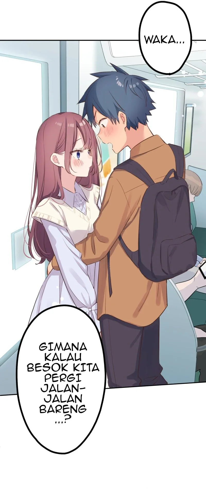 Halaman 36 — Waka-chan Is Flirty Again Chapter 196