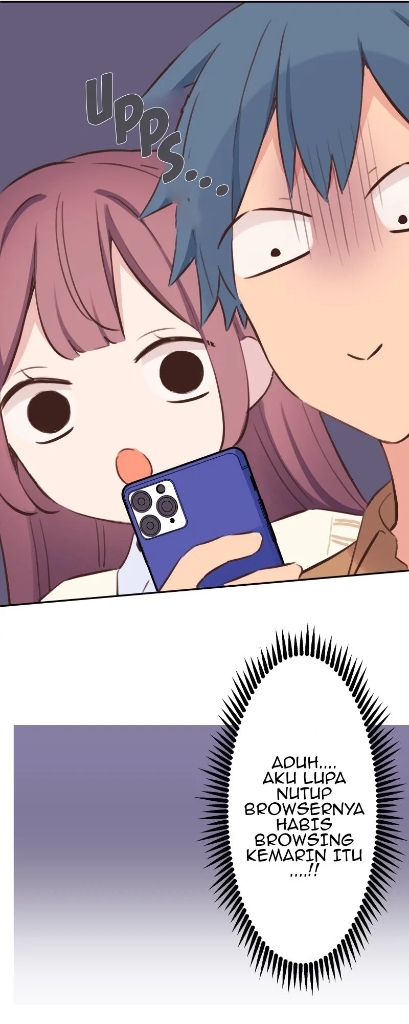 Halaman 40 — Waka-chan Is Flirty Again Chapter 196