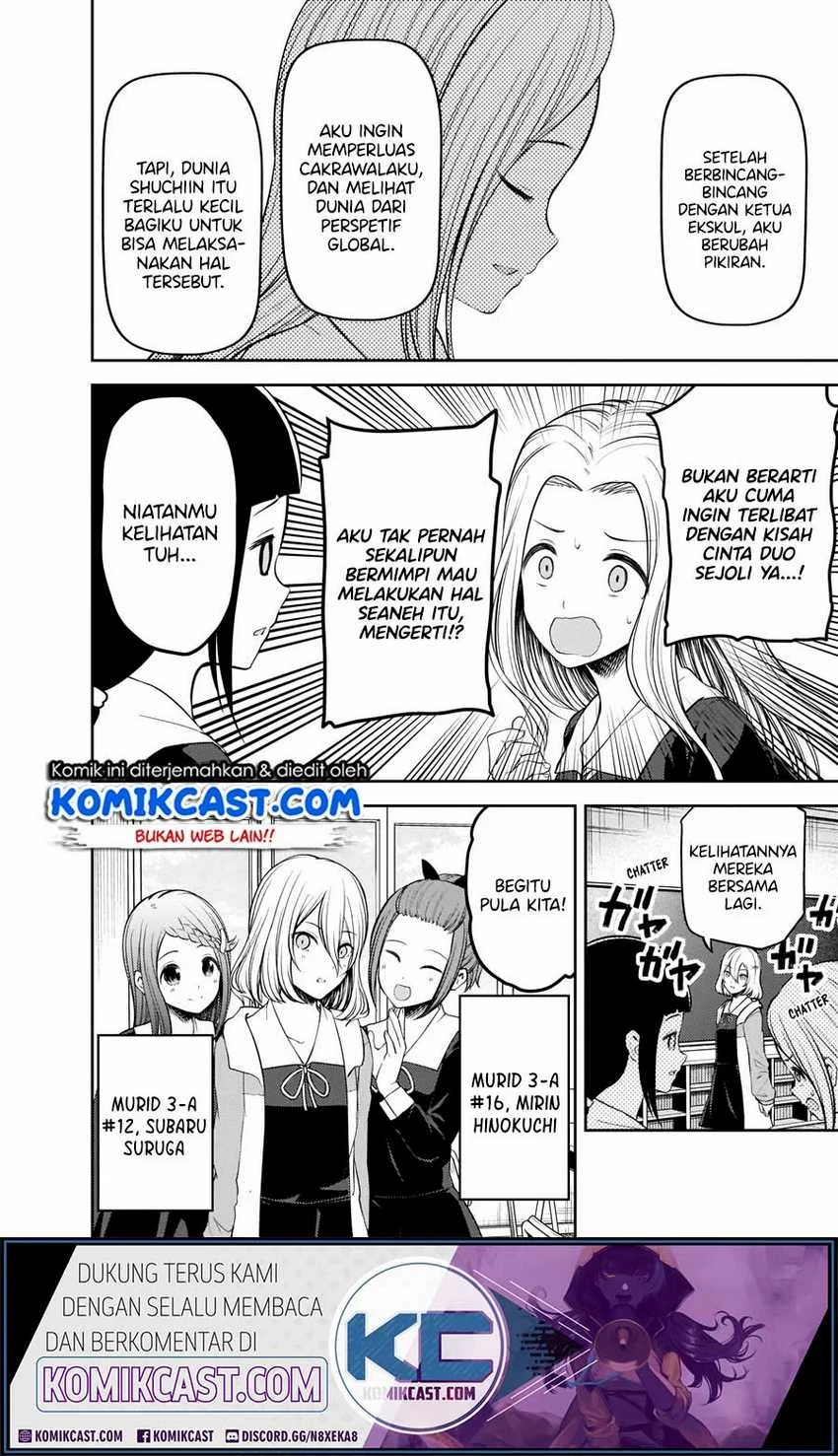 Halaman 6 — Kaguya-sama wa Kokurasetai: Tensai-tachi no Renai Zunousen Chapter 211