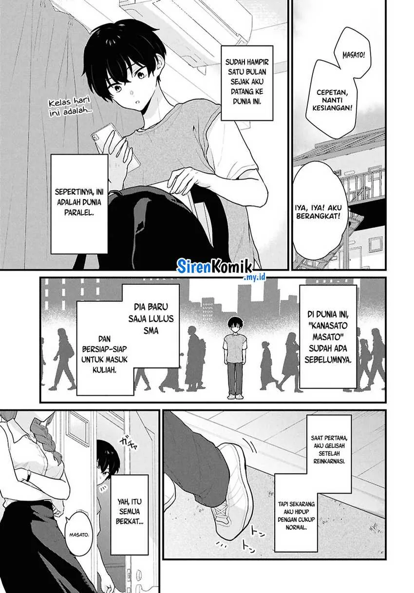 Halaman 3 — Danjo Hi 1:5 no Sekai demo Futsuu ni Ikirareru to Omotta? Gekiomo Kanjou na Kanojo-tachi ga Mujikaku Danshi ni Hanrou saretara Chapter 2