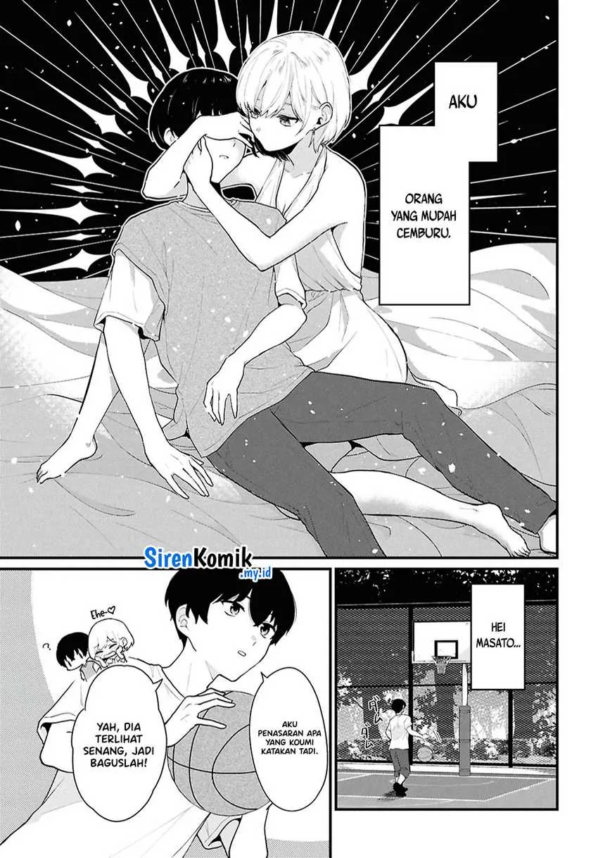 Halaman 33 — Danjo Hi 1:5 no Sekai demo Futsuu ni Ikirareru to Omotta? Gekiomo Kanjou na Kanojo-tachi ga Mujikaku Danshi ni Hanrou saretara Chapter 2