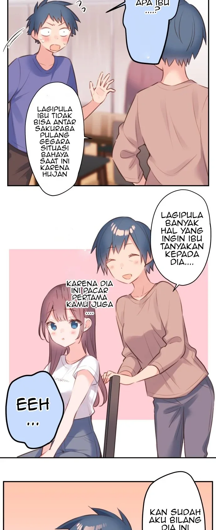 Halaman 4 — Waka-chan Is Flirty Again Chapter 68