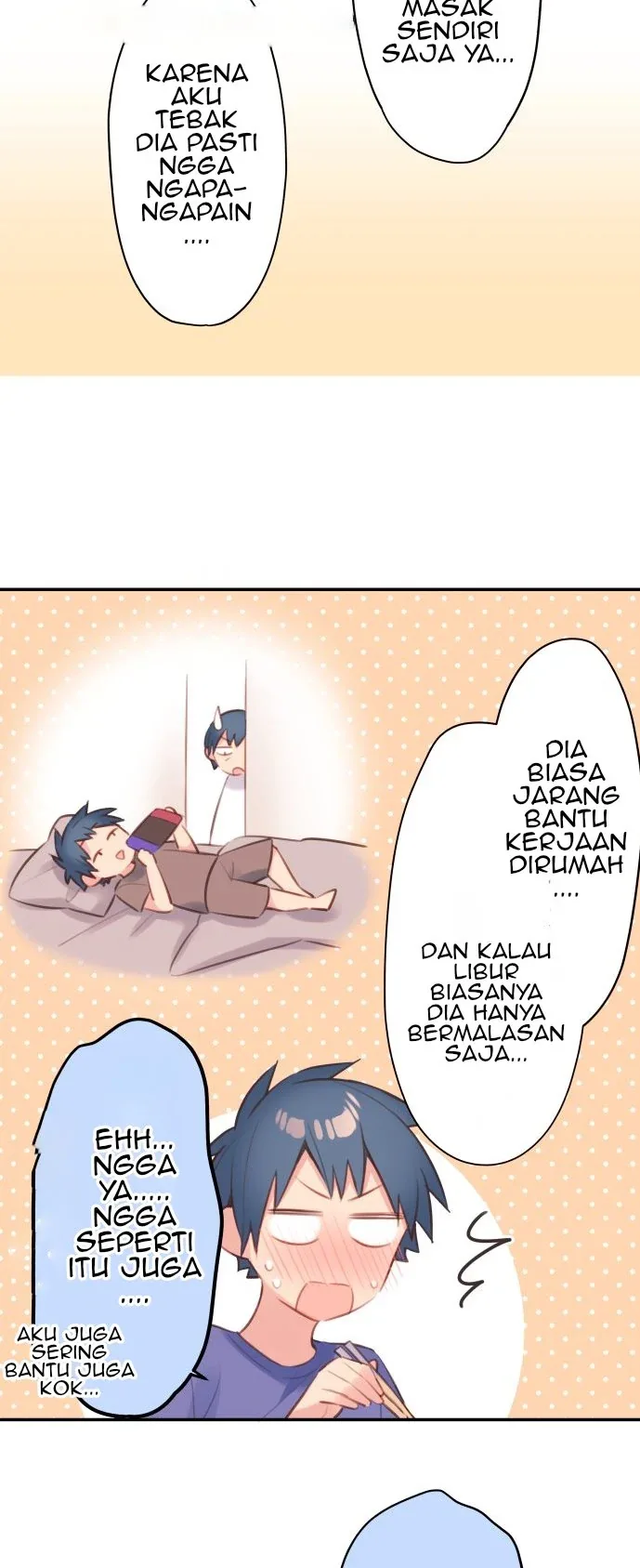 Halaman 14 — Waka-chan Is Flirty Again Chapter 68