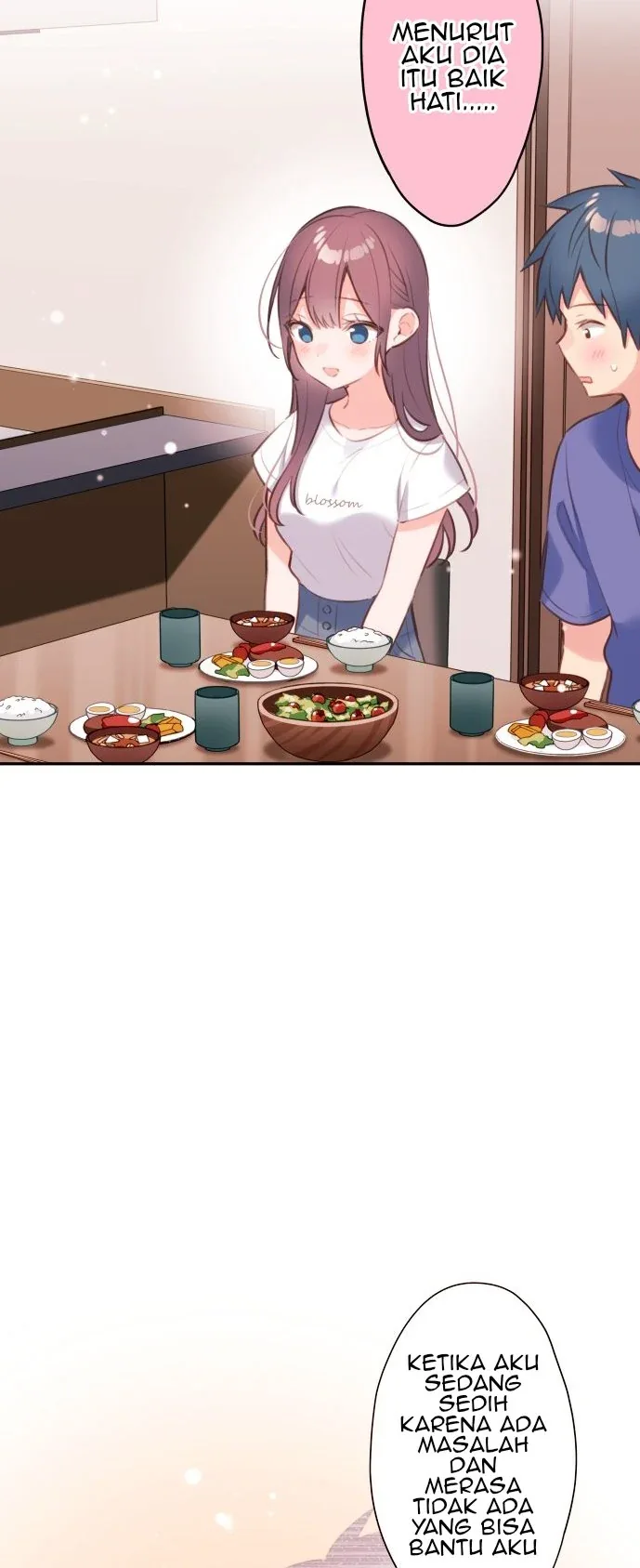 Halaman 19 — Waka-chan Is Flirty Again Chapter 68