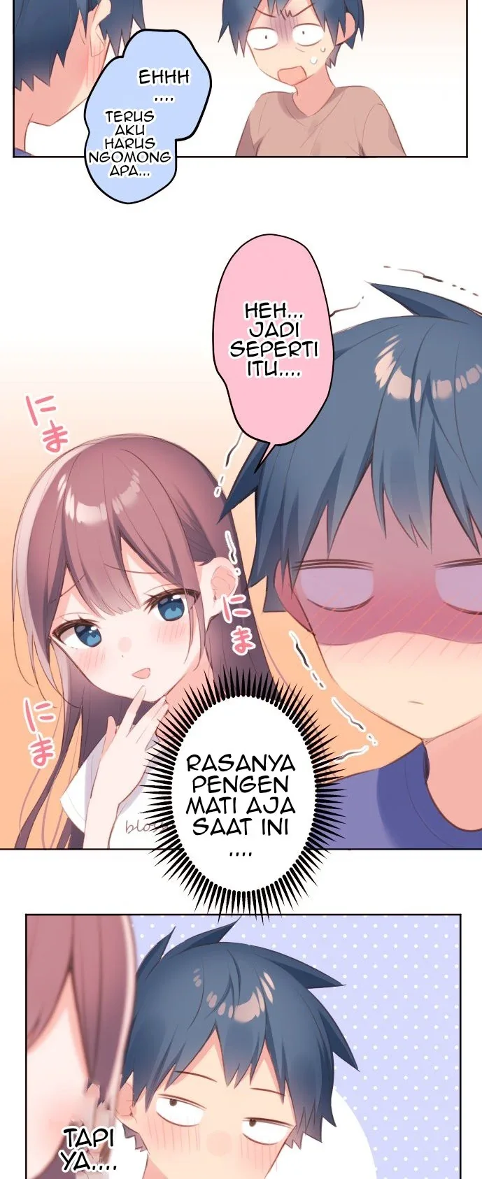 Halaman 27 — Waka-chan Is Flirty Again Chapter 68