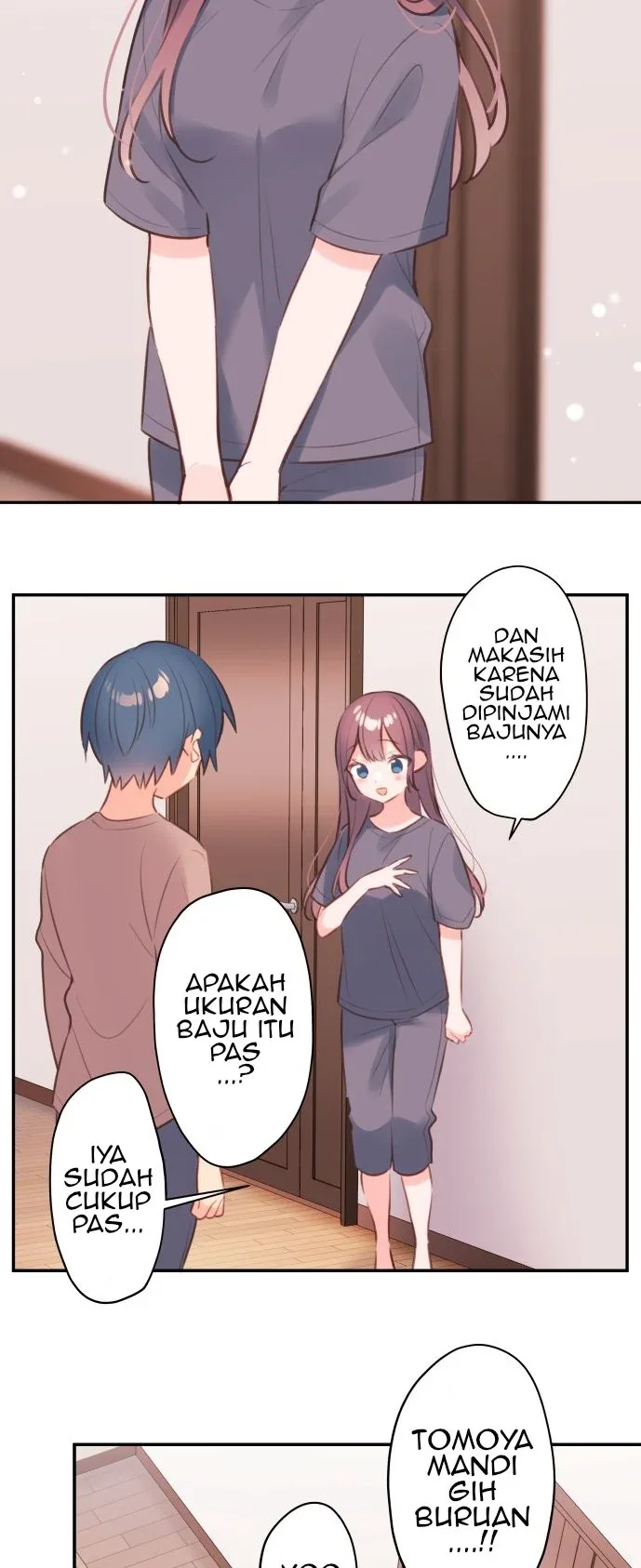 Halaman 30 — Waka-chan Is Flirty Again Chapter 68