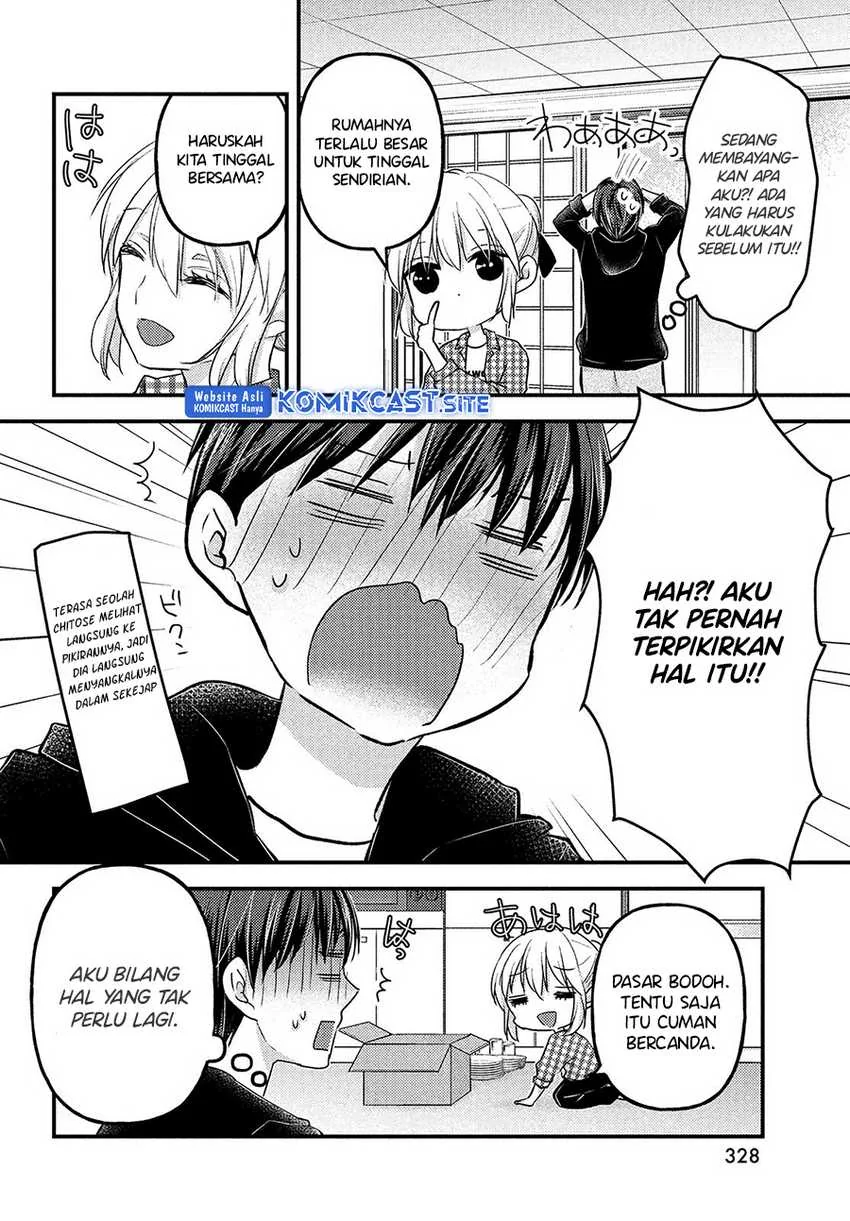 Halaman 8 — Uchi wa Wakarete Kurashiteru Chapter 9