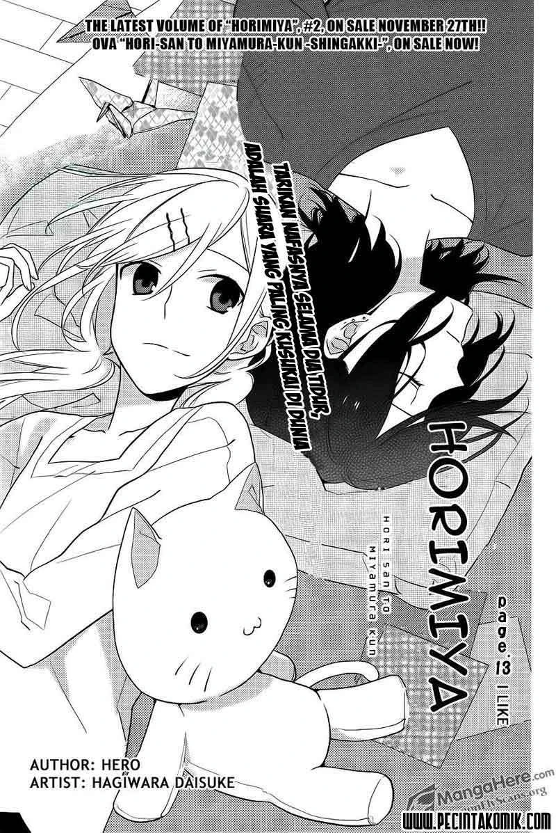Halaman 3 — Horimiya Chapter 13