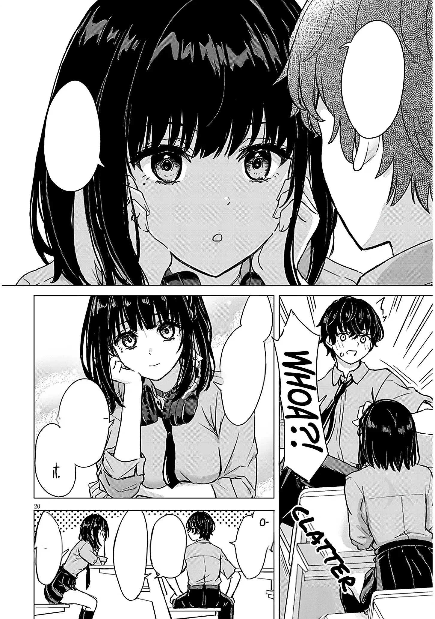 Halaman 20 — Amamori Junna wa Shitsudo ga Takai Chapter 1