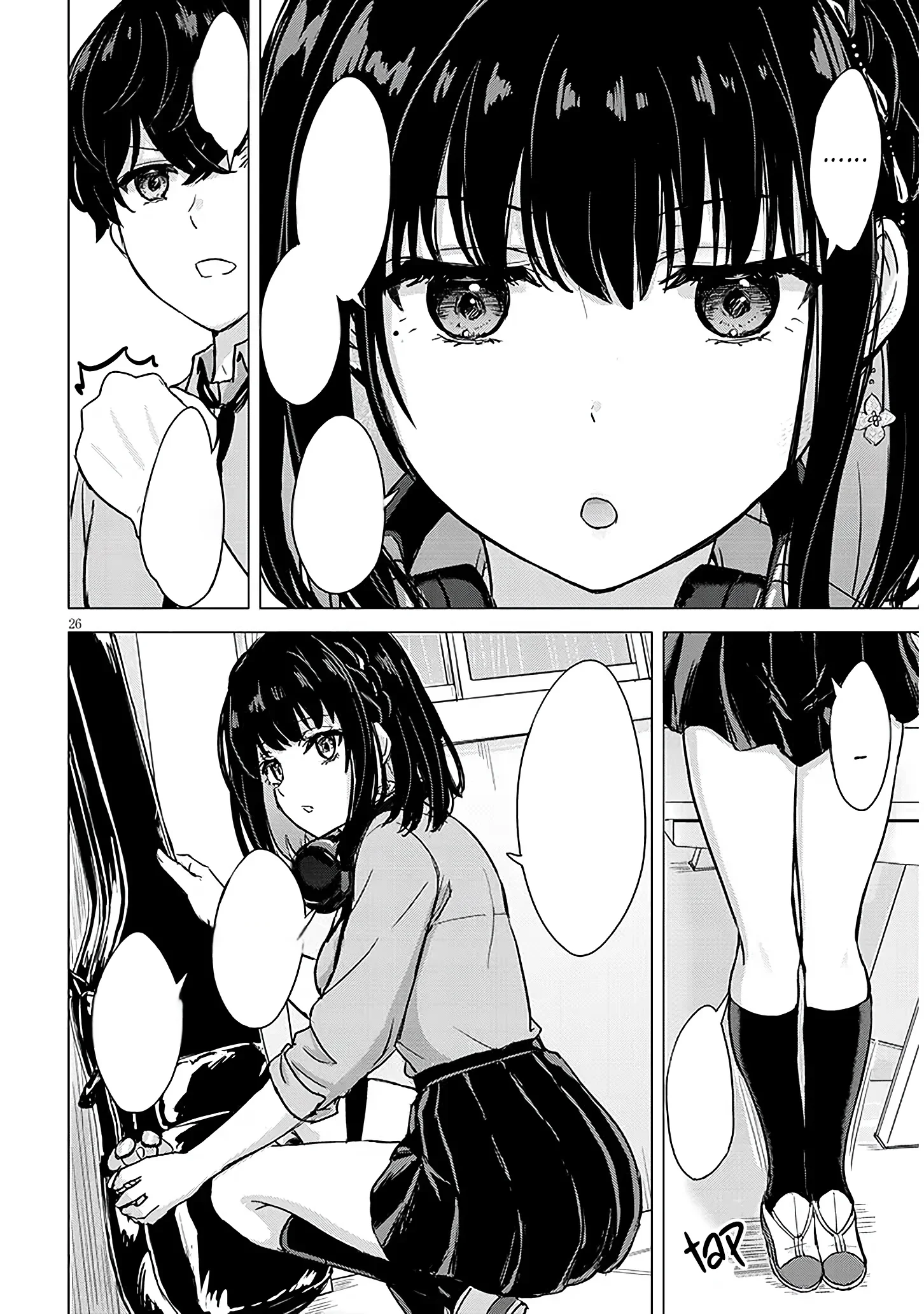 Halaman 26 — Amamori Junna wa Shitsudo ga Takai Chapter 1