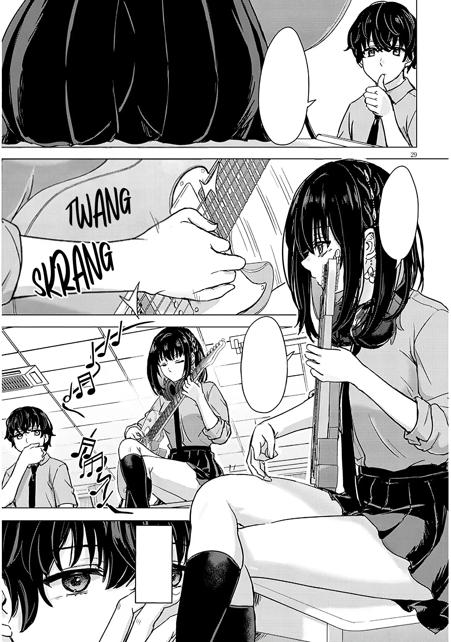 Halaman 29 — Amamori Junna wa Shitsudo ga Takai Chapter 1