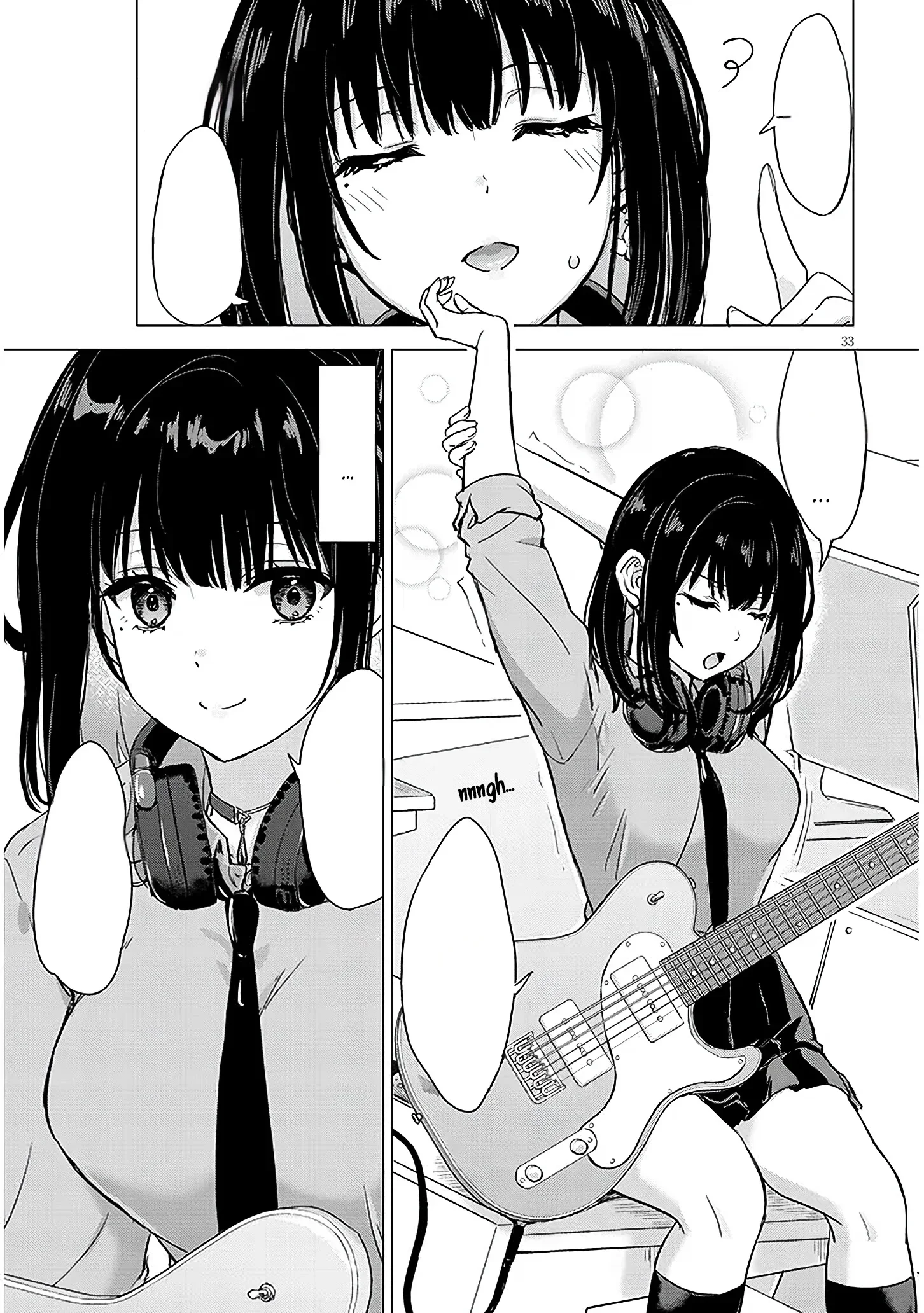 Halaman 33 — Amamori Junna wa Shitsudo ga Takai Chapter 1