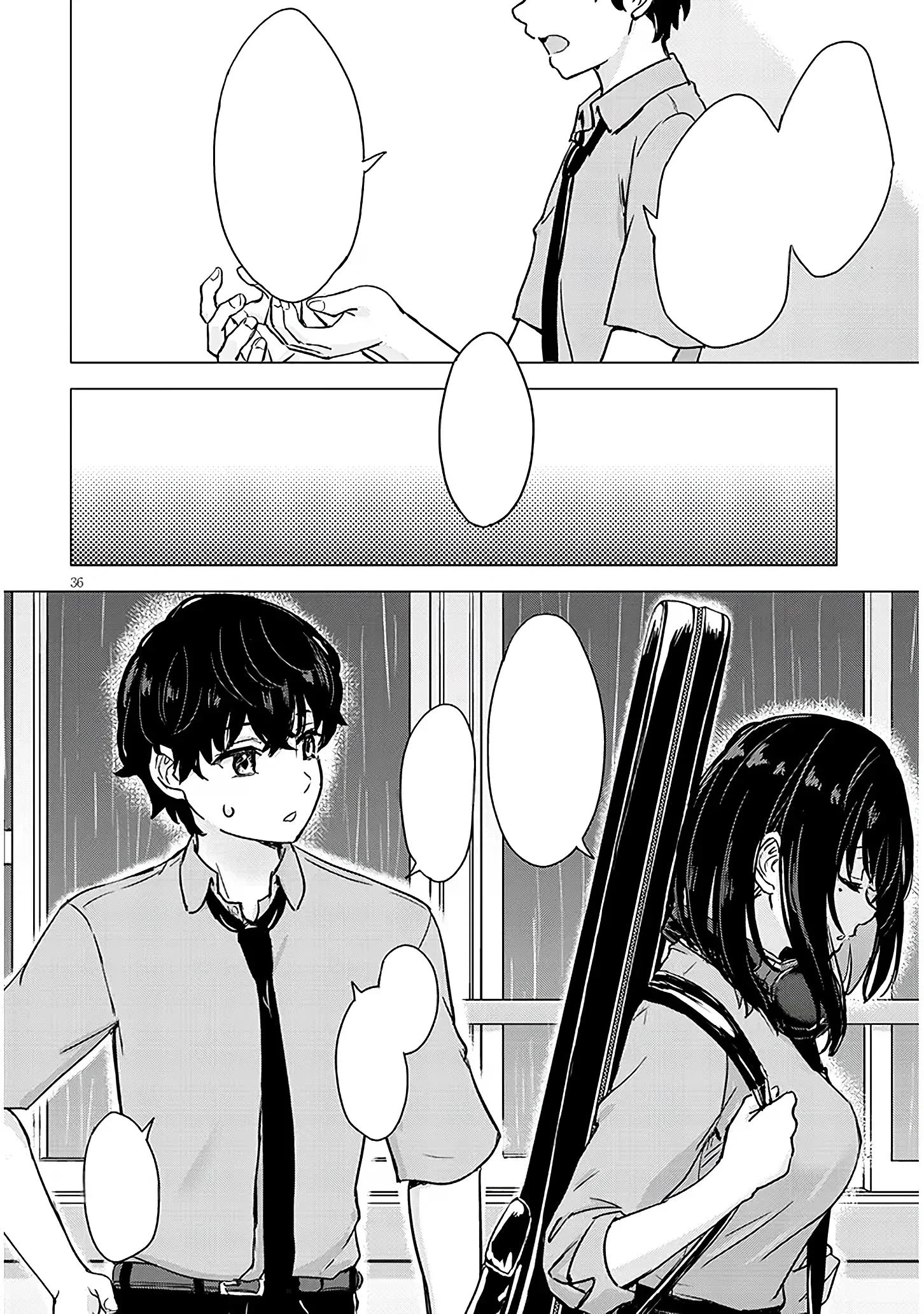 Halaman 36 — Amamori Junna wa Shitsudo ga Takai Chapter 1
