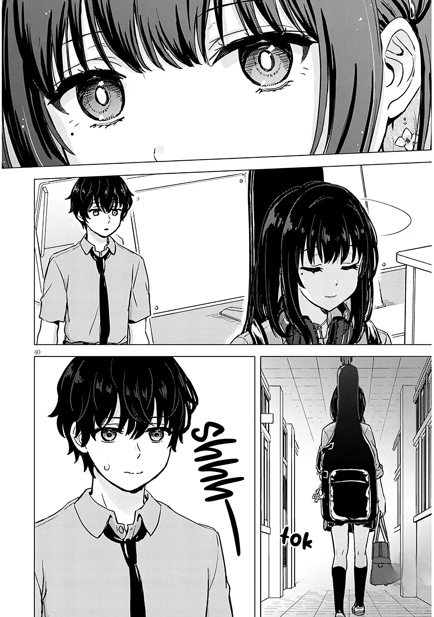 Halaman 40 — Amamori Junna wa Shitsudo ga Takai Chapter 1